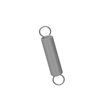 Extension Spring, O= .240, L= 1.25, W= .022